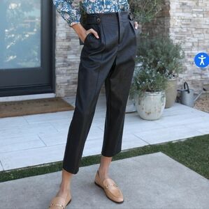 Greylin vegan leather high waist pants size M